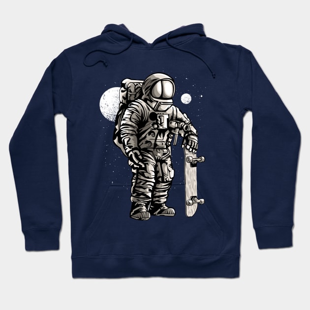 MoonMan Hoodie by Dark Planet Tees